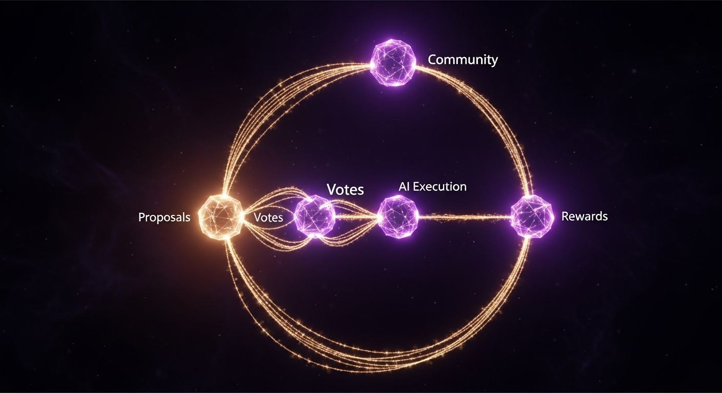 The Commons economy cycle from proposals to rewards